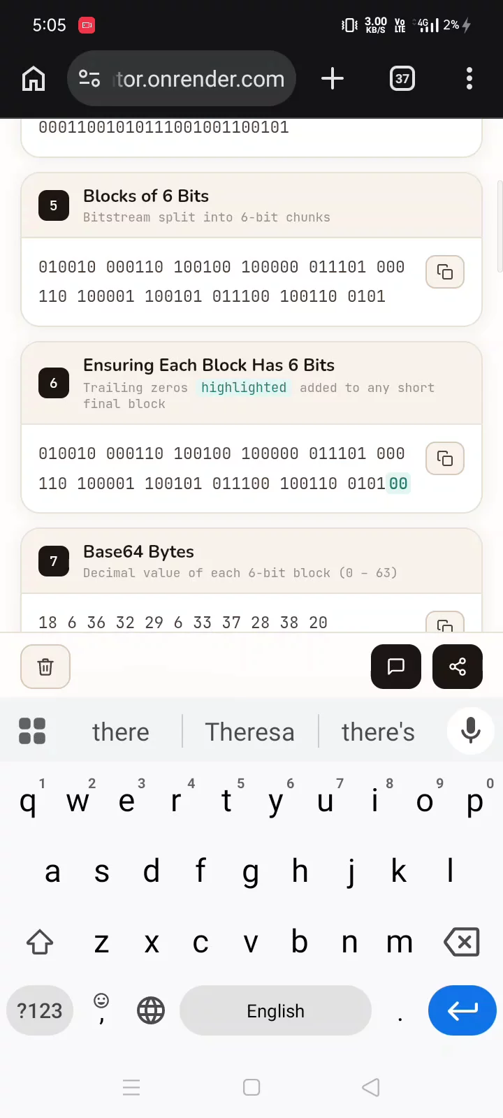 Base64 encoding visualizer image 1