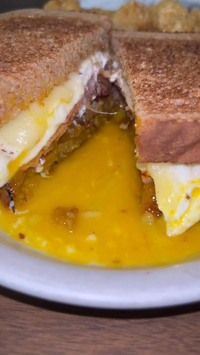 Bridgehead Cafe - Ham, bacon, sausage and over easy eggs - Breakfast & Brunch Near Me - Antioch, California