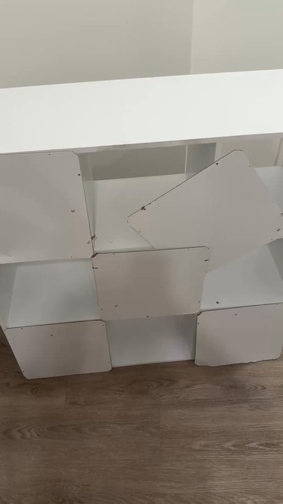 Triple 7 Movers - This cube organizer was in perfect condition a week ago before this company picked it up. - Movers Near Me - Dartmouth, Massachusetts
