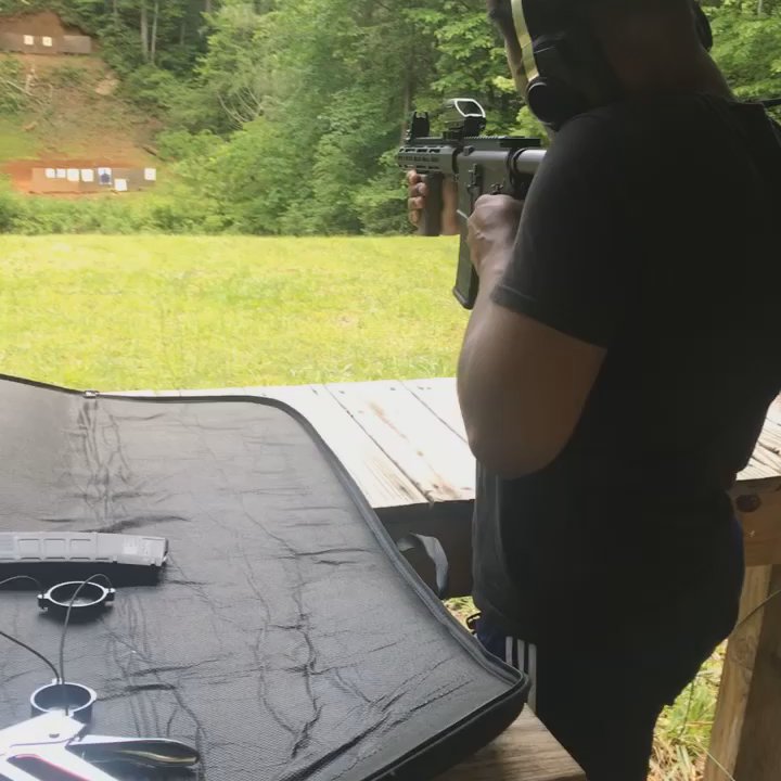 Triple Target Range - On the rifle range. Shows 50 yards and 100 yard targets. - Guns & Ammo Near Me - Sophia, North Carolina