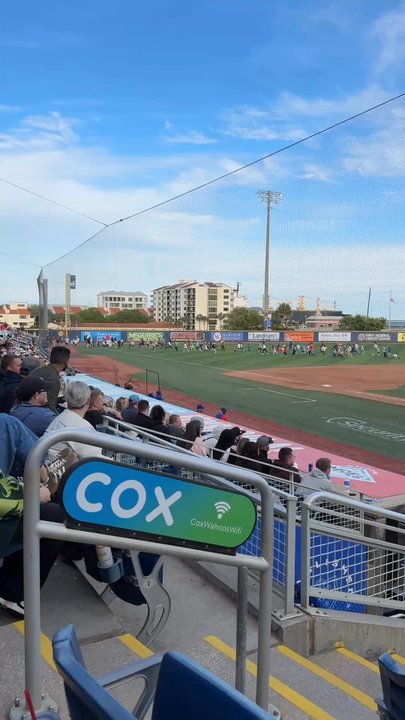 Blue Wahoos Stadium - Roach race - top of 7th inning - Stadiums & Arenas Near Me - Pensacola, Florida