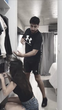 is this a playful love tap or assult?