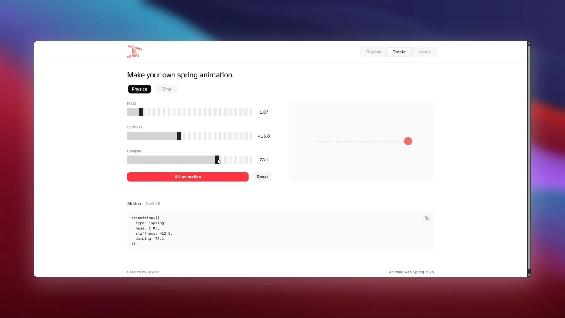 Animate with Spring image 1