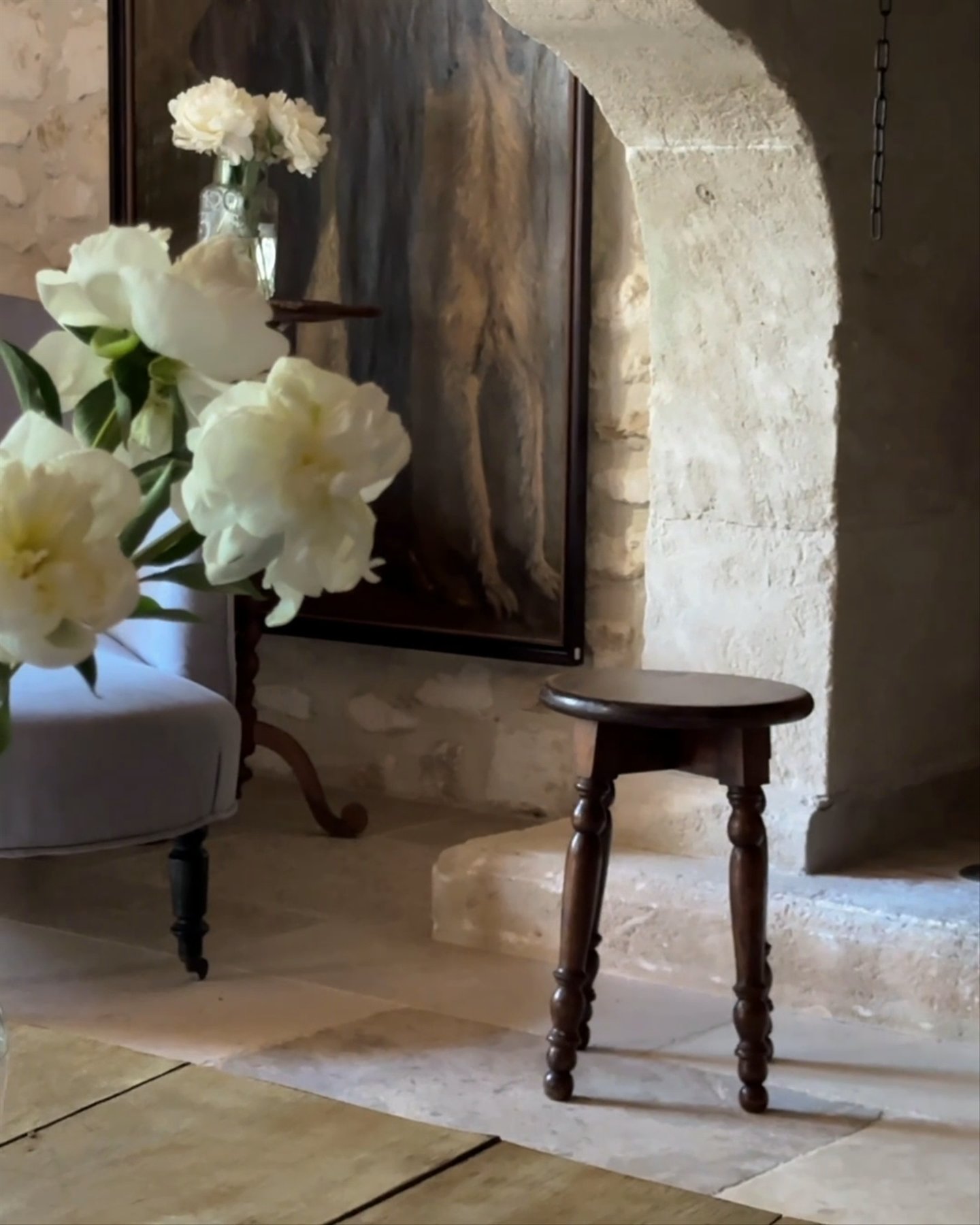 French Side Stool