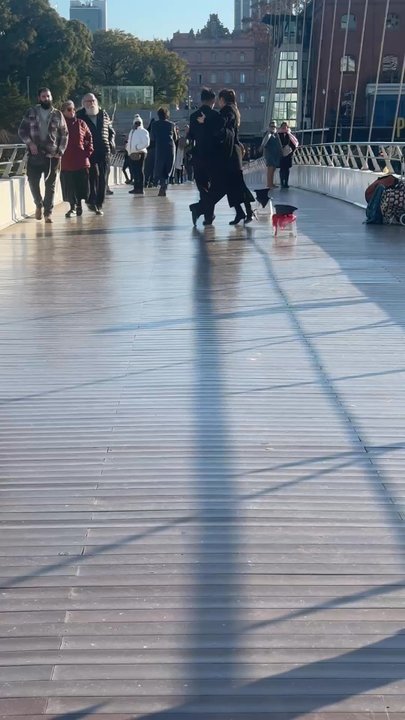 Puente de la Mujer - Tango dancing on the bridge. Beautiful! - Landmarks & Historical Buildings Near Me - Buenos Aires, C