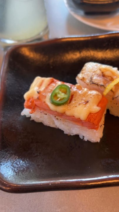 JFUSE Aburi & Bar - The flight of pressed nigiri was everything. - Japanese Near Me - Ottawa, Ontario