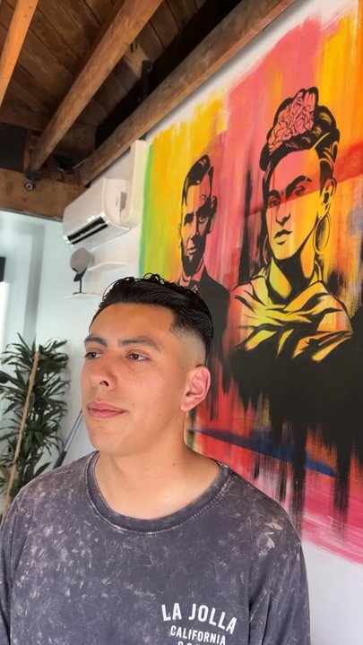 Matte Blvck - You know when gf smiling that way it's a definite home run! Both your happy and coming back soon! I love what I do @ kleanshaven! - Barbers Near Me - San Diego, California