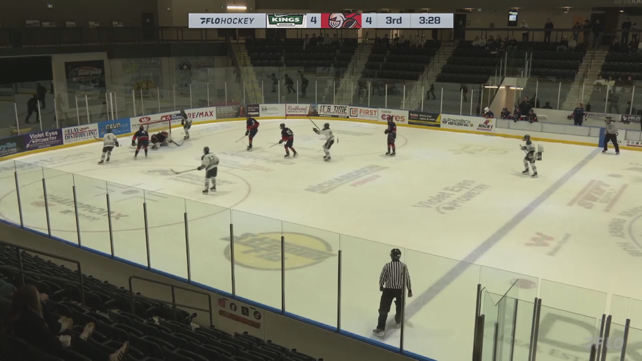 Asher Ammann Cross Crease Backdoor Save - Lloydminster Lancers U18 AAA