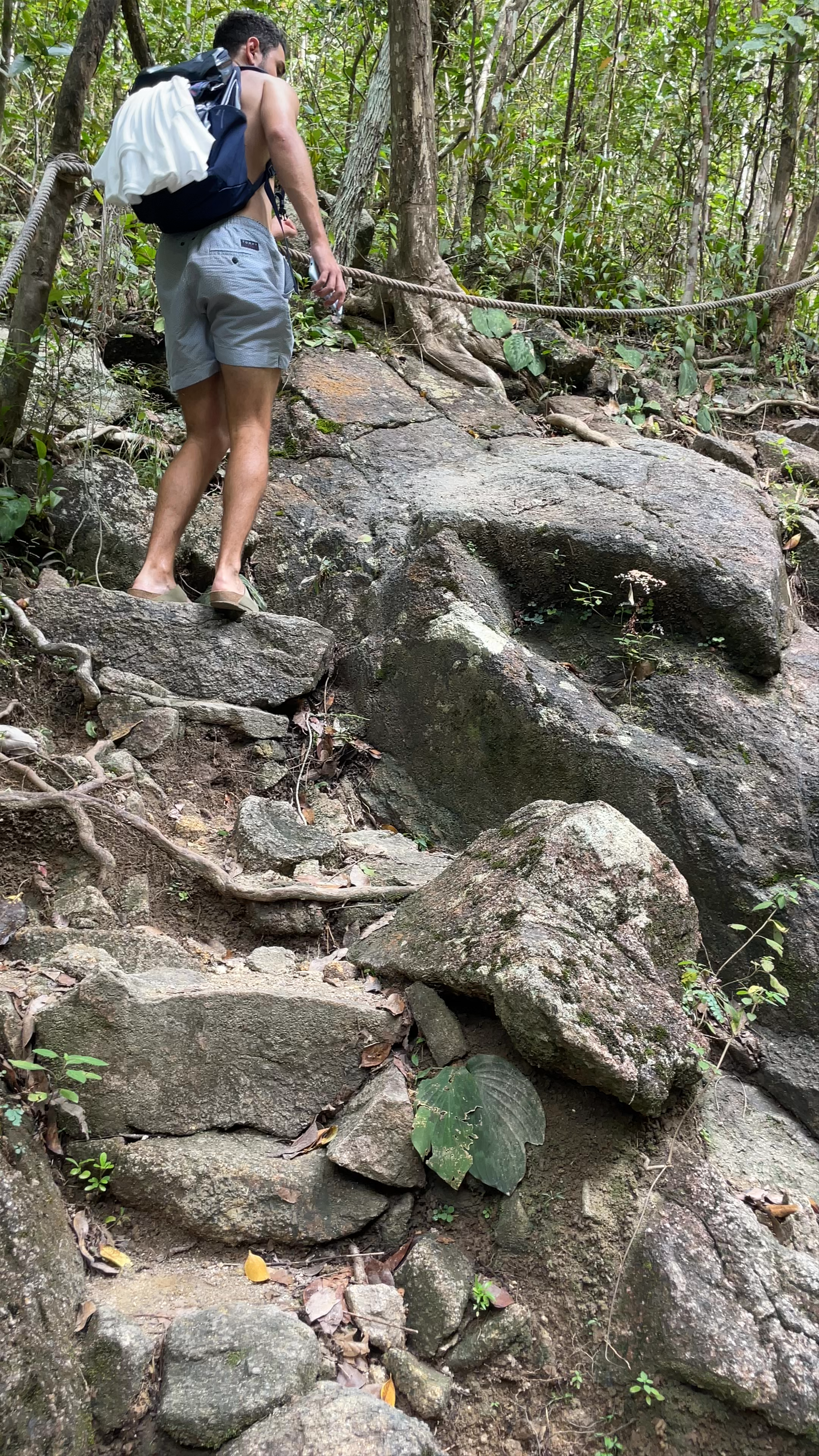 Than Nam Rak Waterfall Hike in Ko Pha-ngan, Thailand