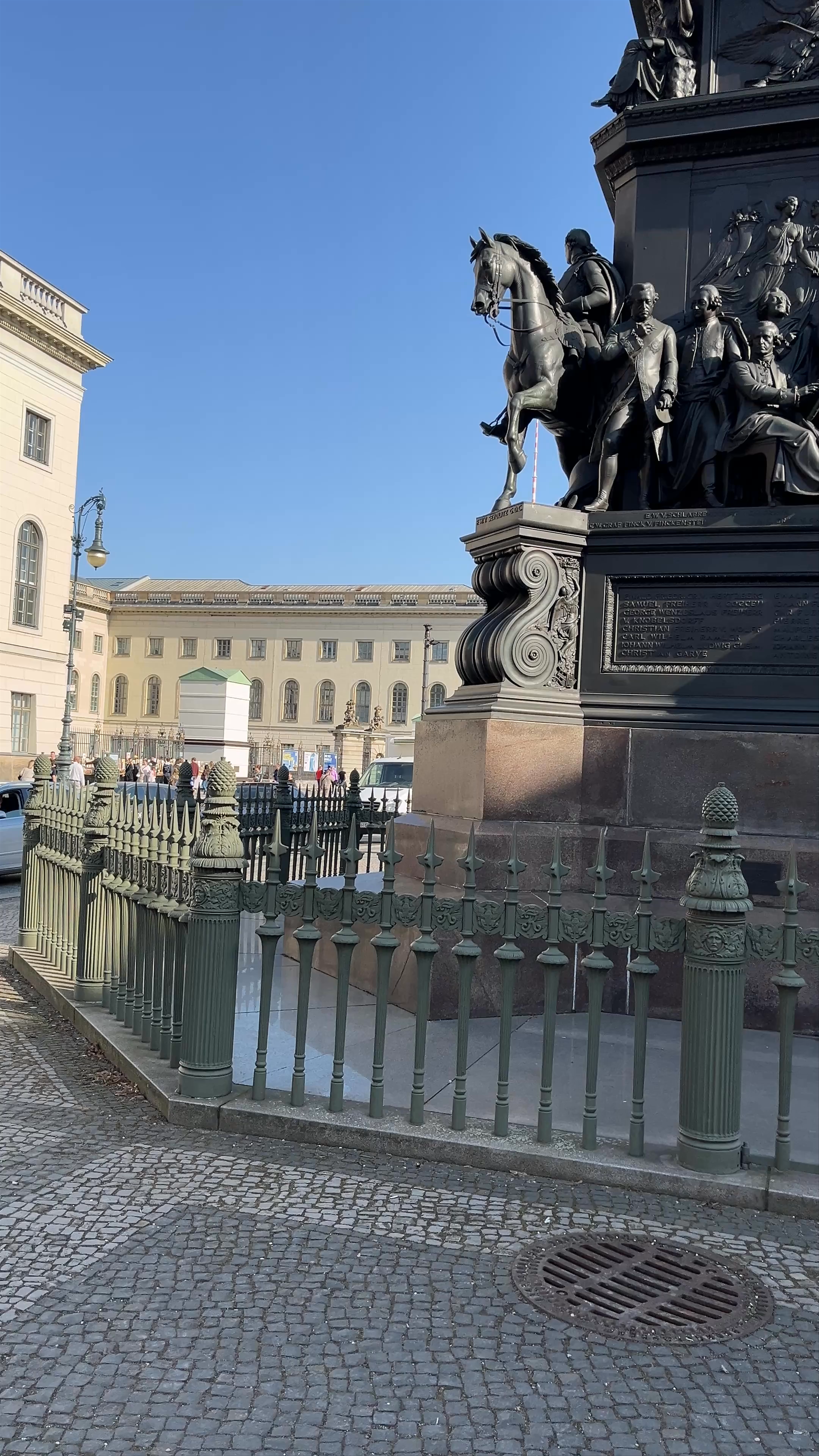 Equestrian Statue of King Friedrich II of Prussia on Unter den Linden, Berlin