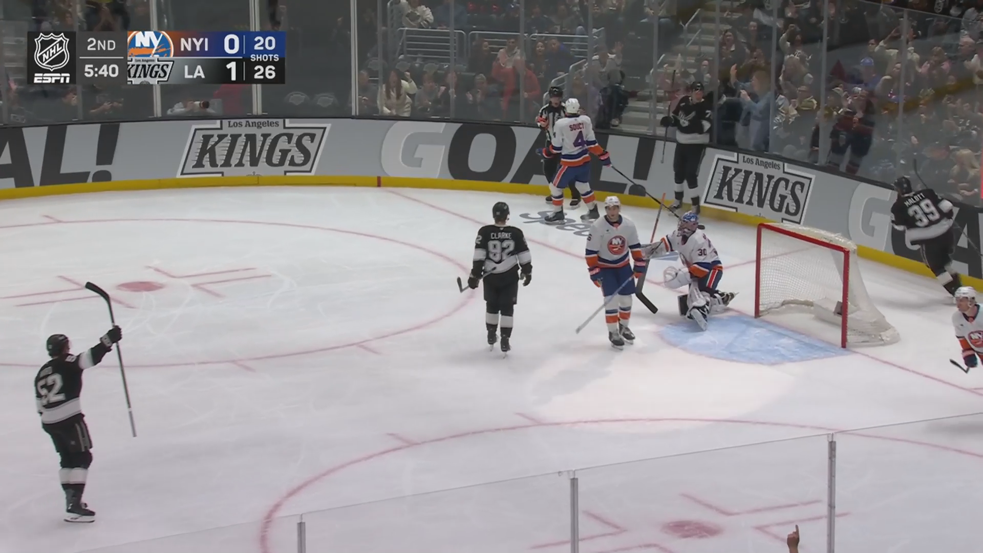 All goals from Kings vs. Islanders — Panarin leads LA in 5–3 win · Mar 5, 2026
