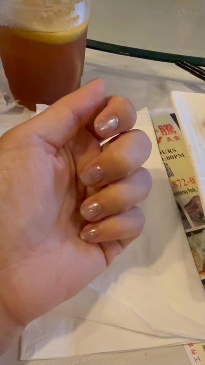 Friendly Nails - Cat eyes with chrome love it - Nail Salons Near Me - Alhambra, California