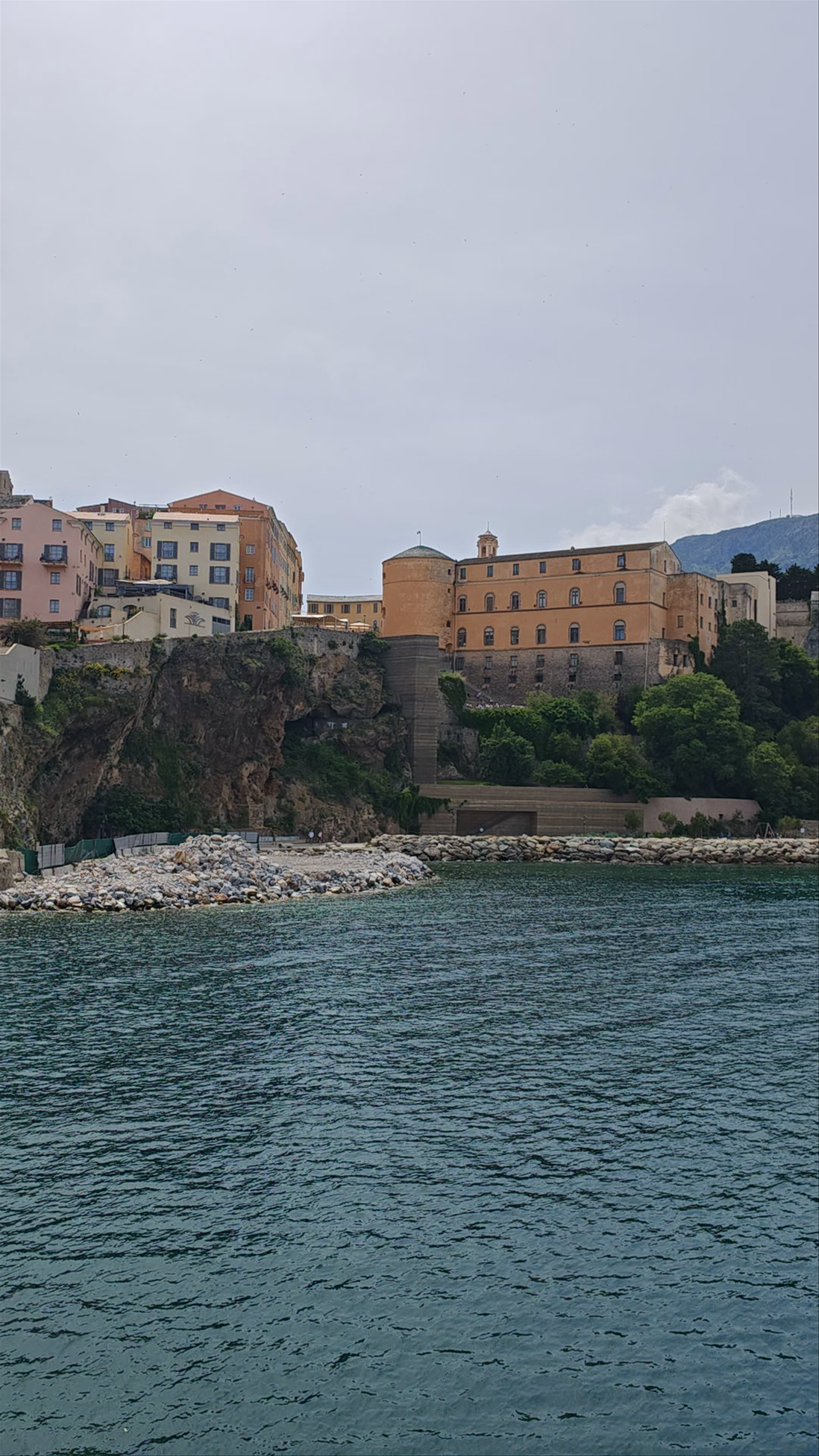 Scenic Harbor Views at U Molu di u Tragone, Bastia, Corsica