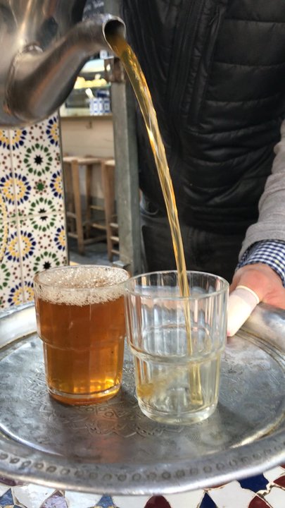 Le Traiteur Marocain - Maghrebi mint tea - Moroccan Near Me - Paris, 75