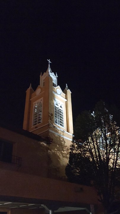 AbqTours - First stop at the church. 110 minute ghost tour. October 2024 - Historical Tours Near Me - Albuquerque, New Mexico