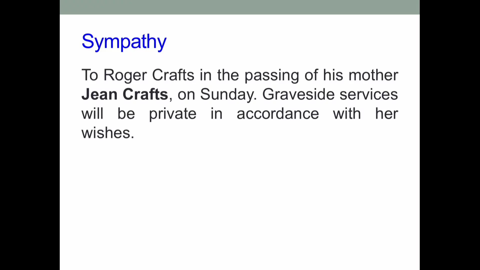 Bethel Service, December 28, 2025