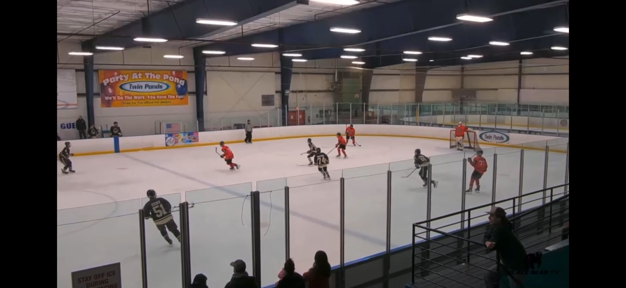 Eli Groh's Top-Circle Sniper Goal | Palmyra Black Knights 15U AAA