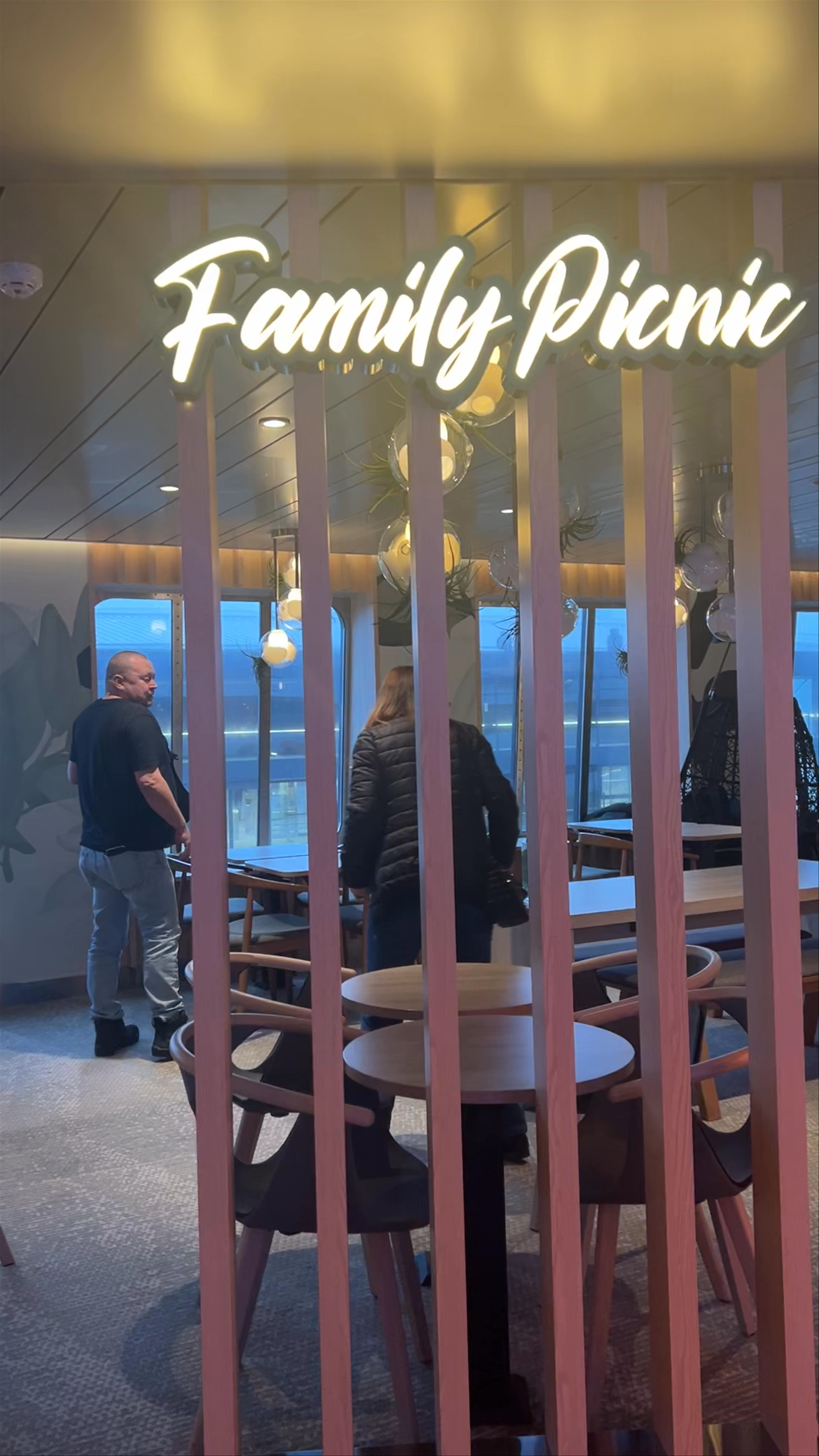 Family Picnic Arcade & Cozy Dining on Tallink Silja Line, Stockholm