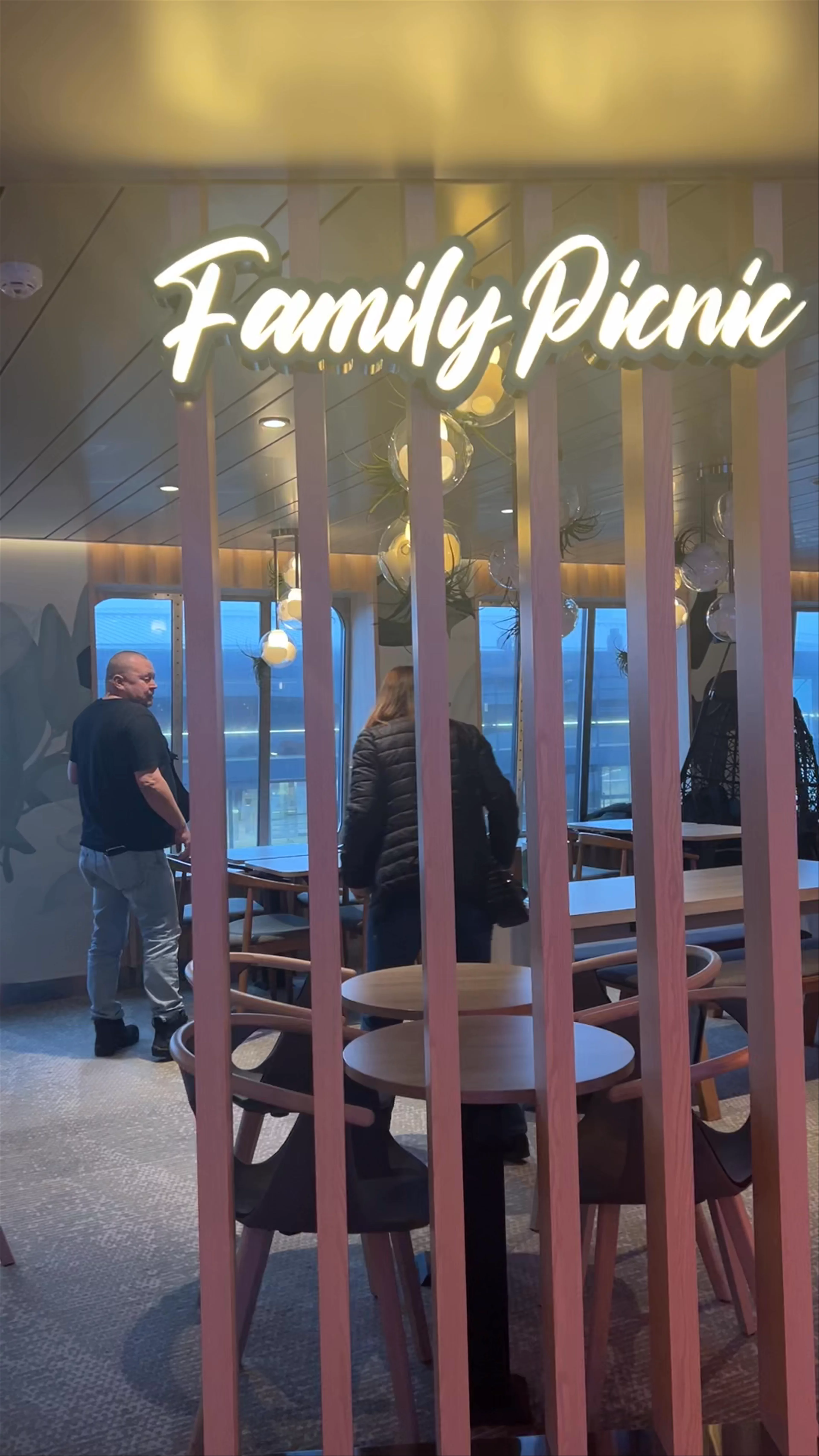 Tallink Silja Line Ferry Lounge