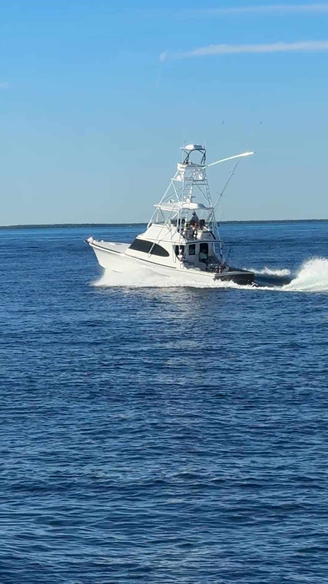 "Tiburon" our 46' Gameboat spotted in her natural...