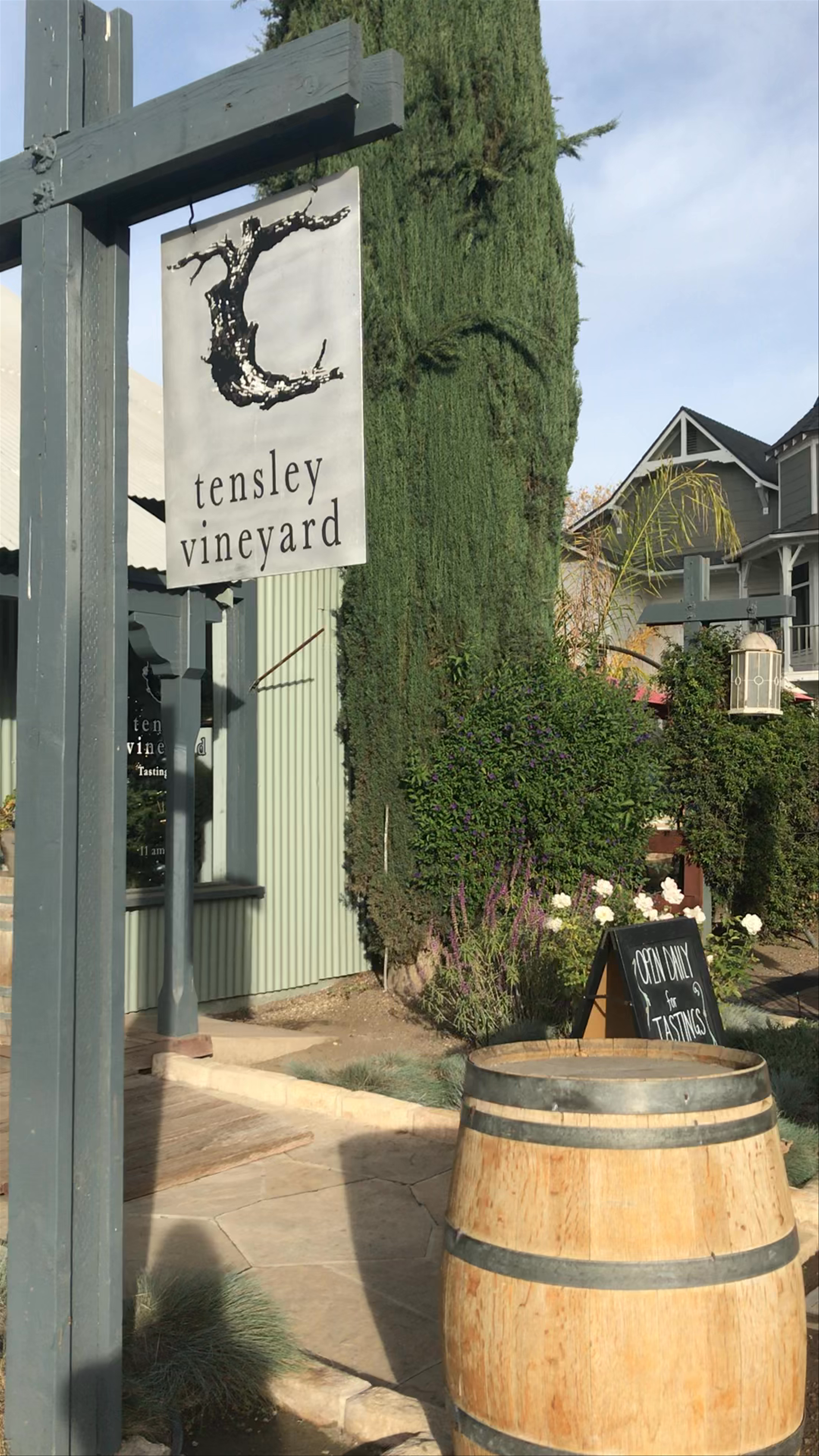 Tensley Vineyard: Warm Wine Tastings in Beautiful Los Olivos