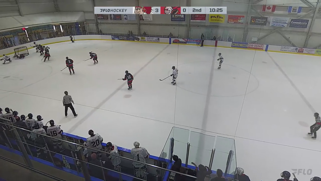 Asher Ammann 2-on-0 Save - Lloydminster Lancers U18 AAA