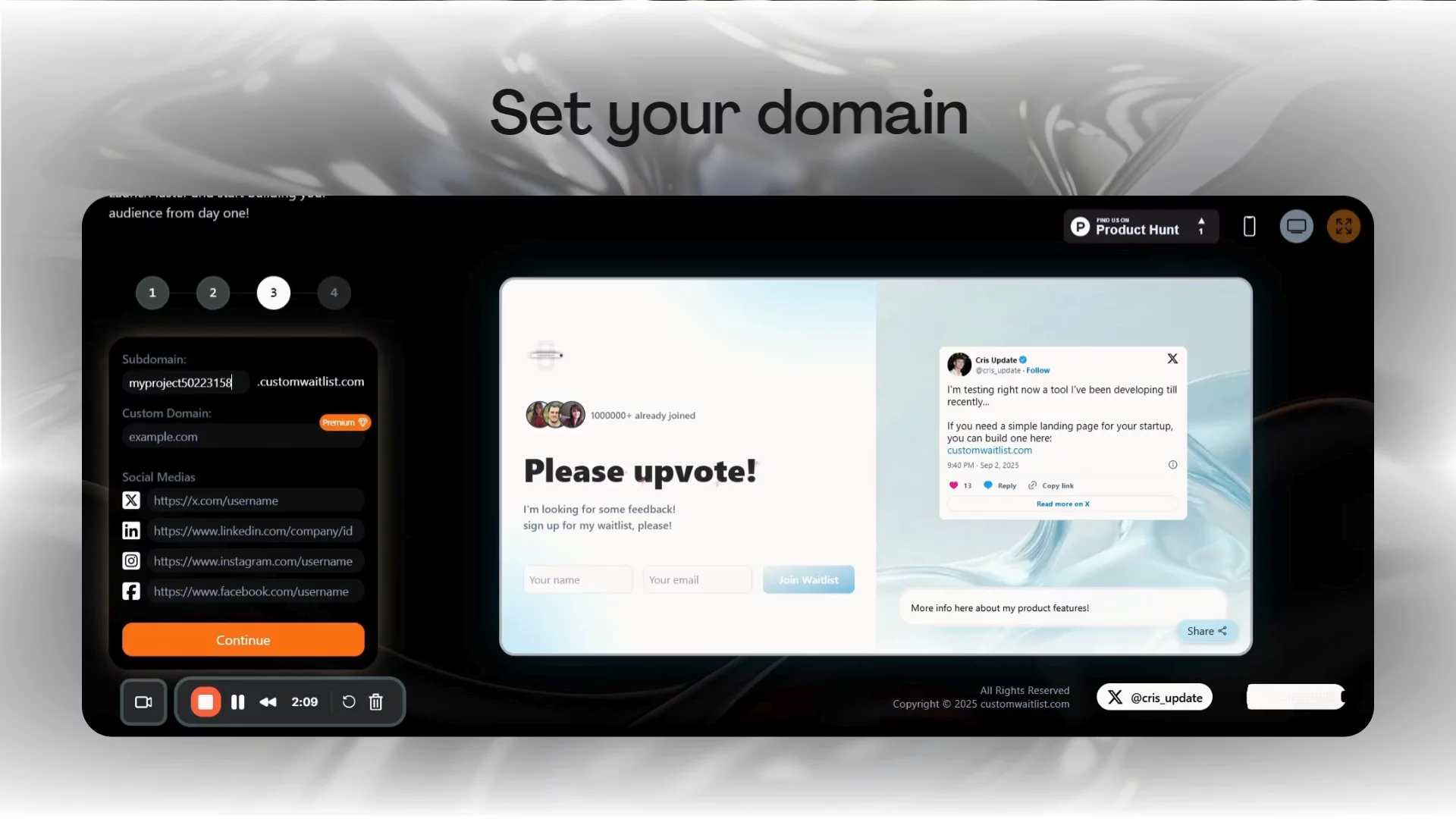 Custom Waitlist image 1