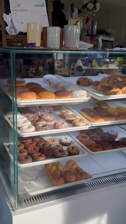 Dunlap's Donuts - Inside - Donuts Near Me - Santa Cruz, California