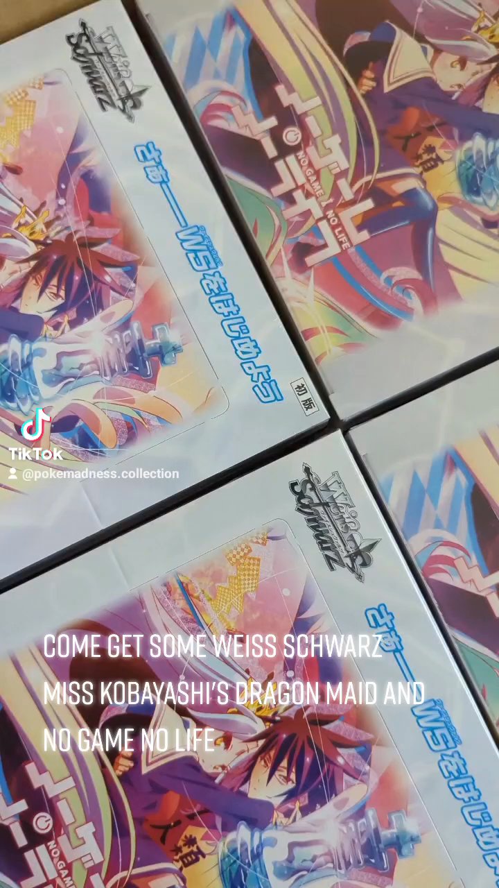 Whatnot - ❌No Game No Life, Dragon Maid, Bunny Girl and More, LFG❌  Livestream by madnesscollectibles #weiß_schwarz