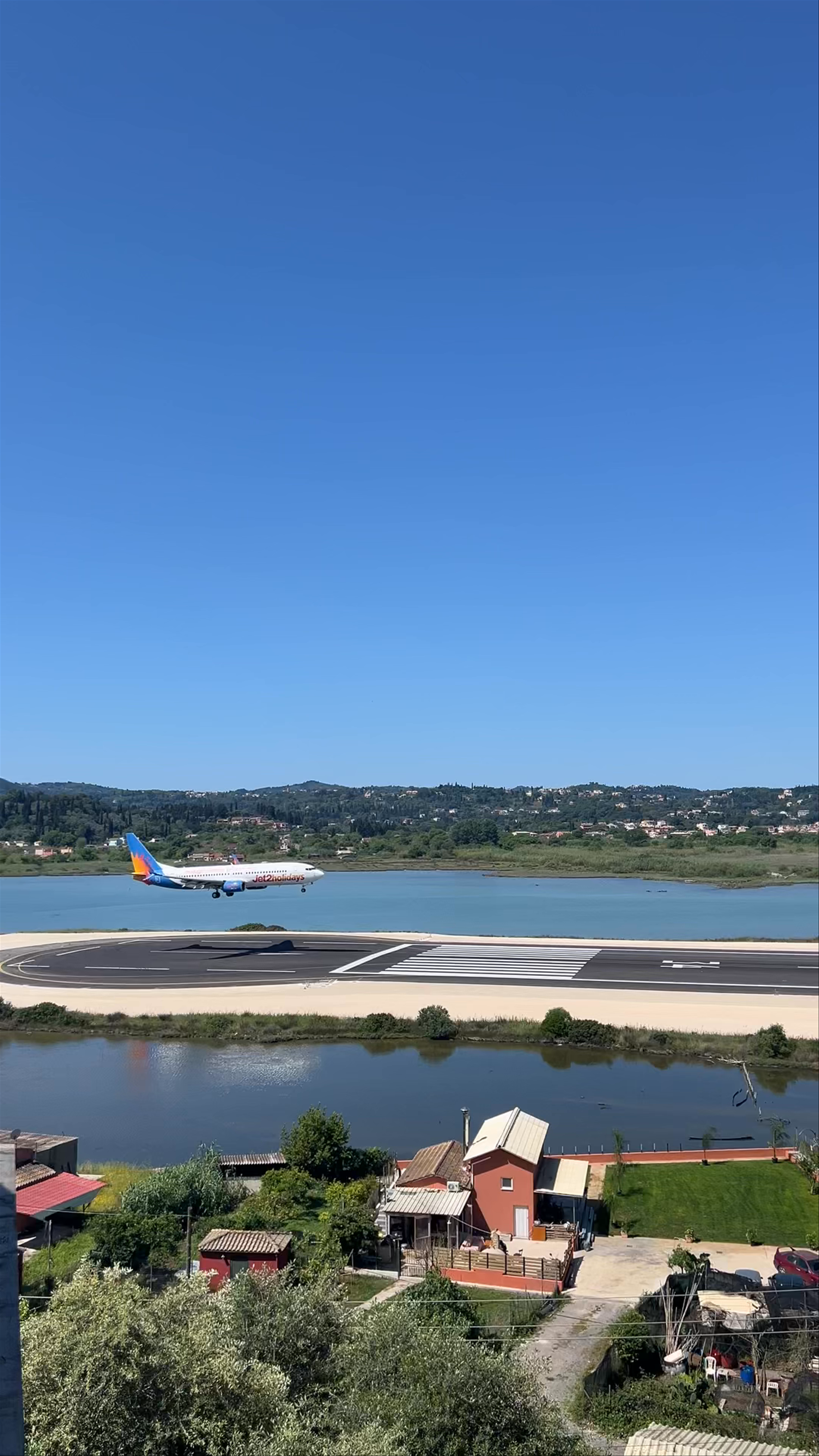 Skyview at All Day Place, Figaréto, Corfu — Scenic Landing Experience