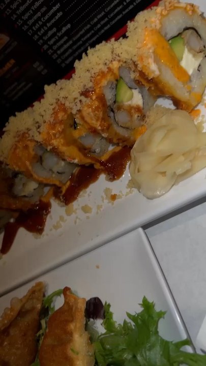 Amagi Sushi - Dumplings and tiger roll - Sushi Bars Near Me - Riverside, California