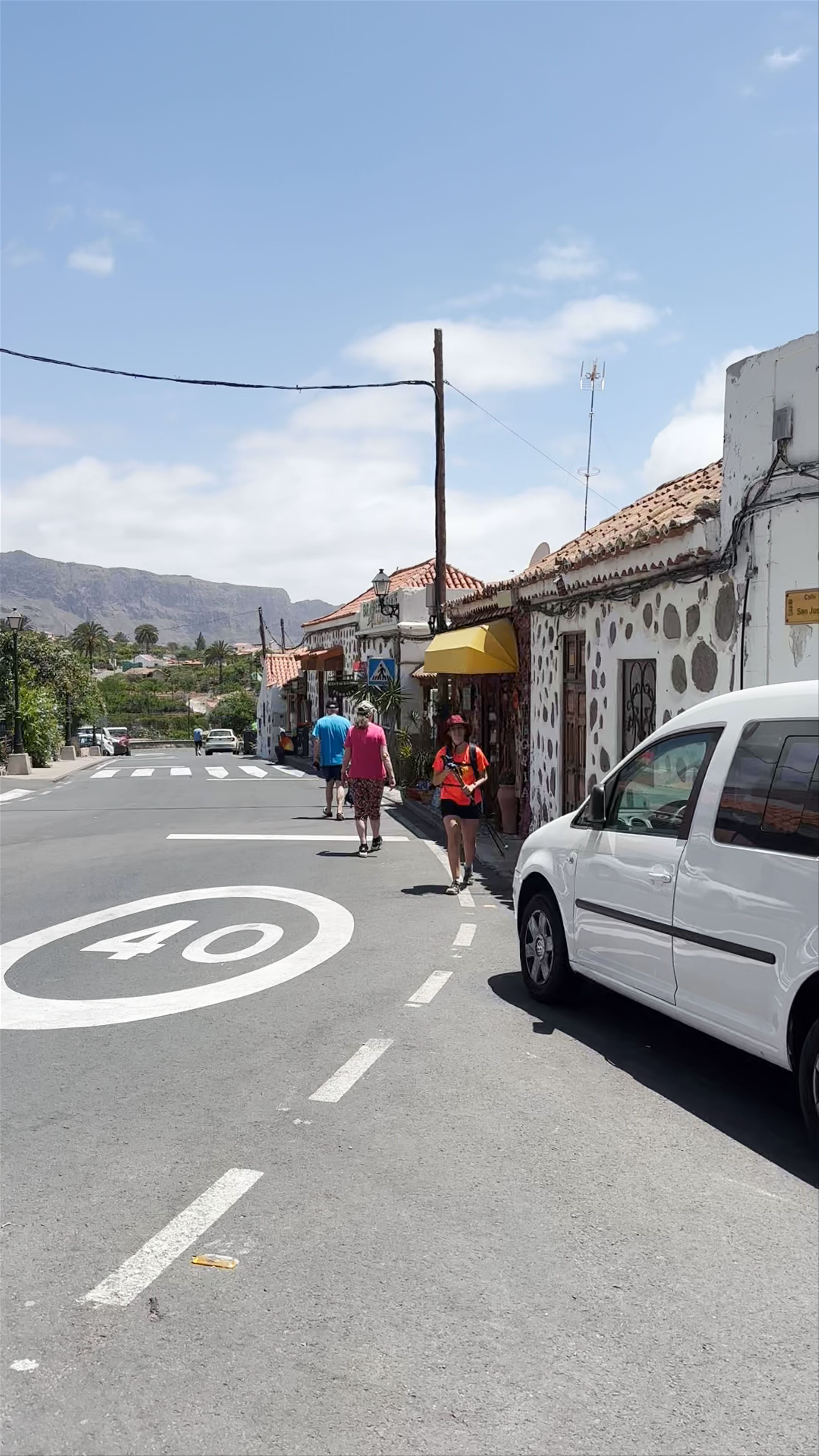 Charming Village Walk in Fataga, Canary Islands