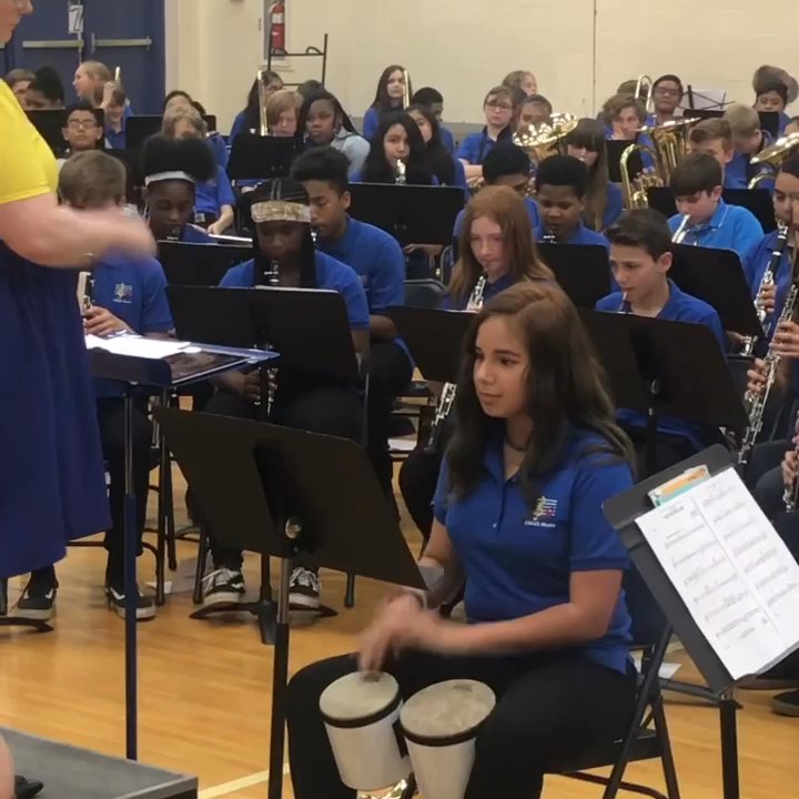 Eastwood Middle School - Moana's 'You're Welcome' Bongo solo - Elementary Schools Near Me - Indianapolis, Indiana