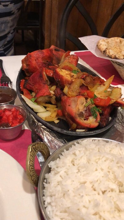 Tandoor  India - Tandoori chicken- delicious & great portion! - Indian Near Me - Oakhurst, New Jersey