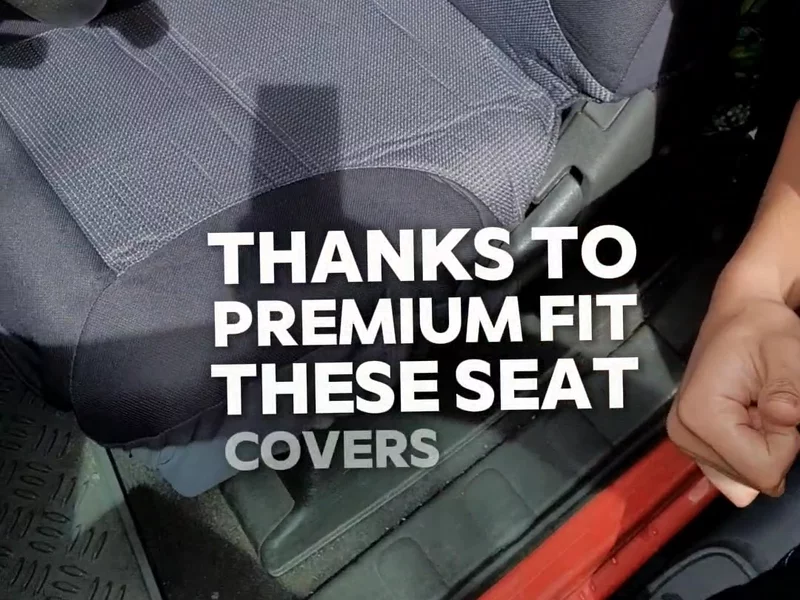 Premium fit car seats