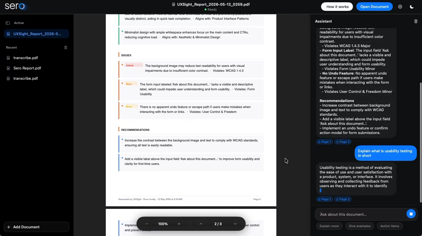 Sero — Search with Zero Resistance image 1