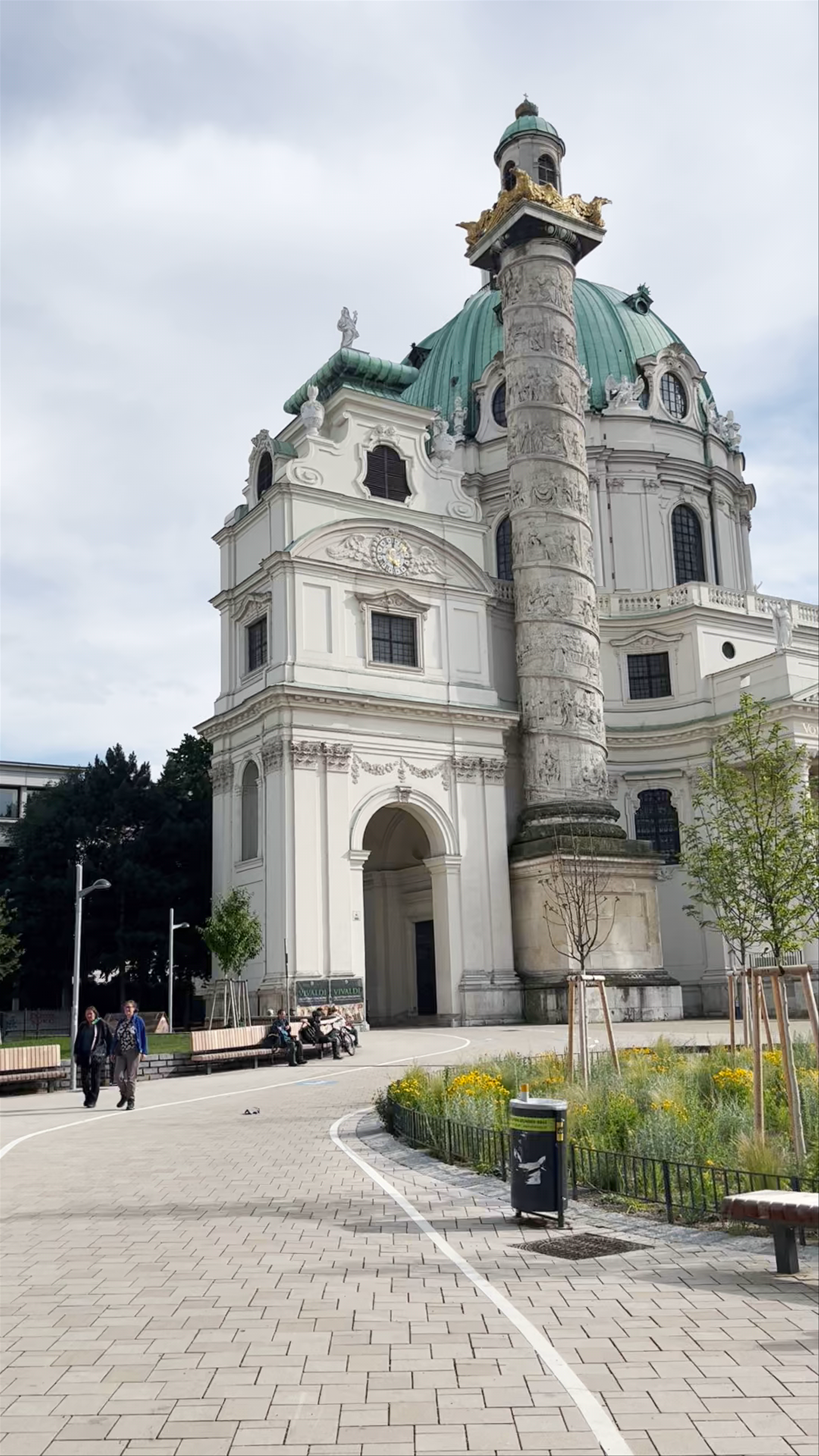 Karlskirche: Baroque Splendor and Urban Oasis in Vienna