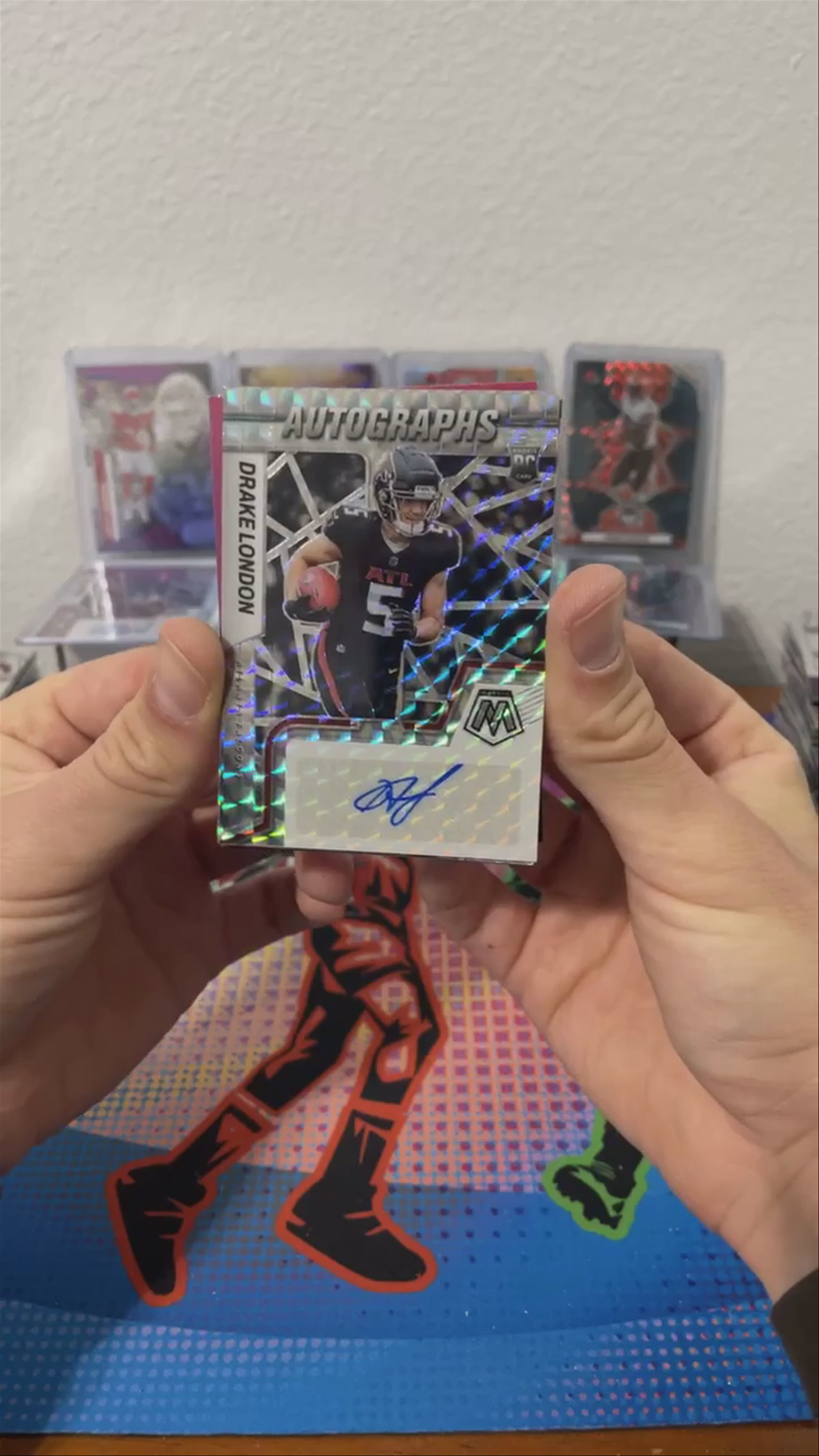Drake London Rookie Script Auto 🔥