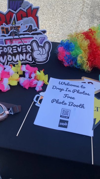 Drop In Photos - Setup - Photo Booth Rentals Near Me