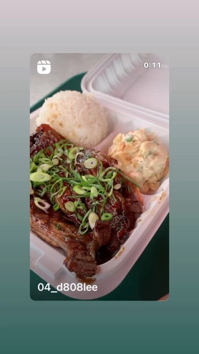 K's Drive-In - Malibu Ribs * Mac salad * White rice - American Near Me - Hilo, Hawaii