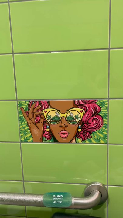 Cheba Hut "Toasted" Subs - Cool restroom theme - Sandwiches Near Me - Henderson, Nevada