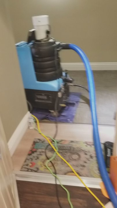 Aloha Floor Care - All the floor protection he put down in my house plus Vince wore shoe covers the whole time. - Carpet Cleaning Near Me
