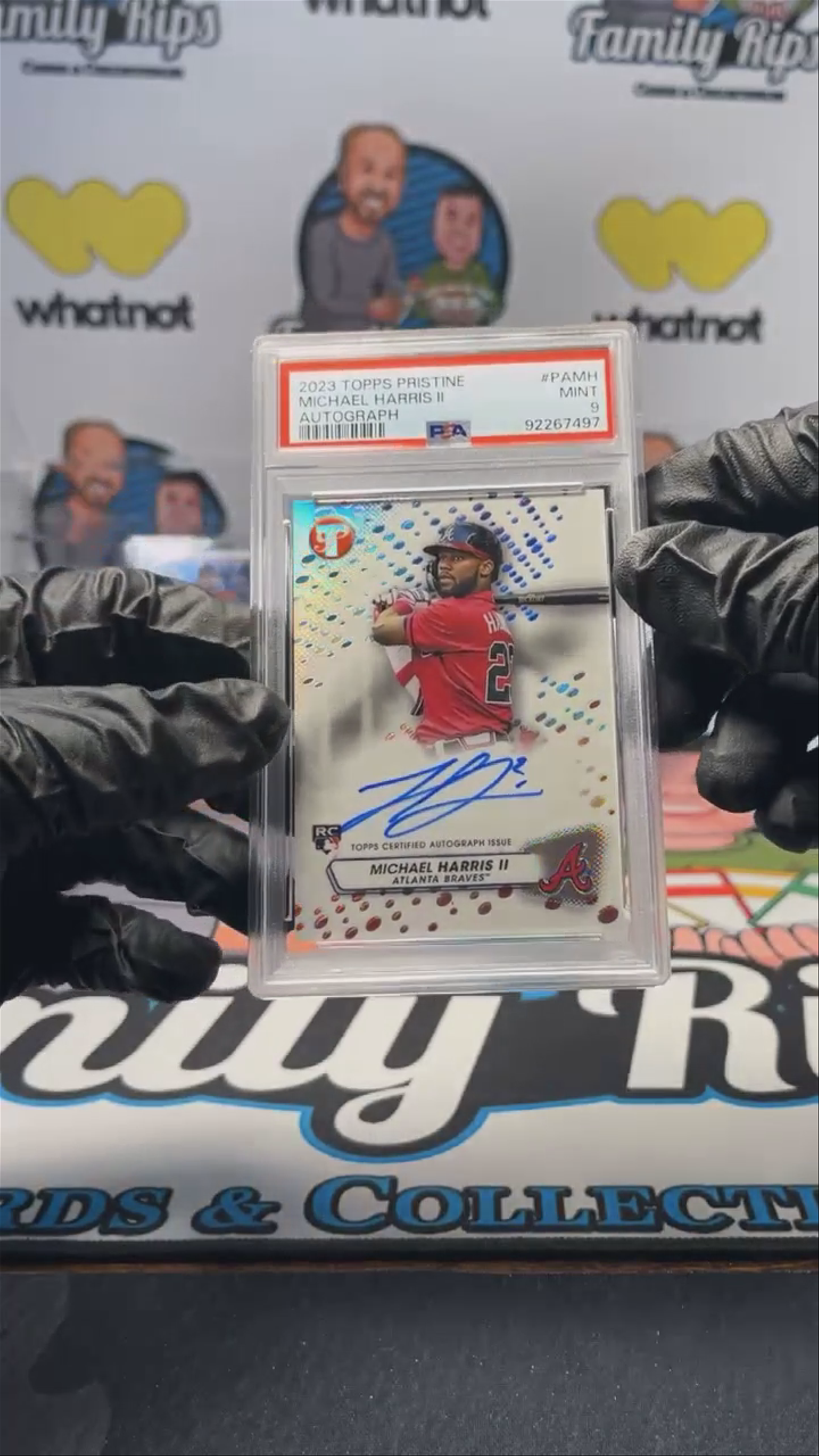 Michael Harris Rookie Auto out of Diggy Pack!