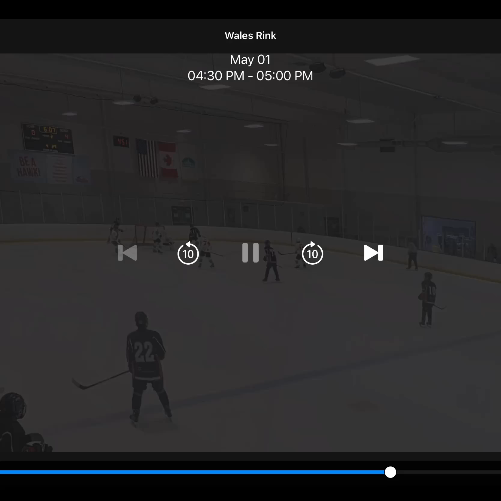 Palmer Bain Goal from the slot