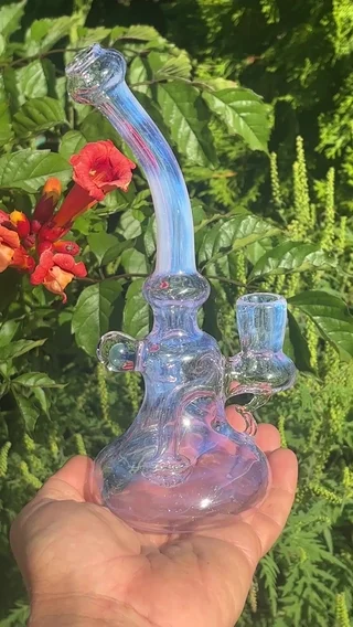 Preview pic of 14mm purple lilac mushroom rig