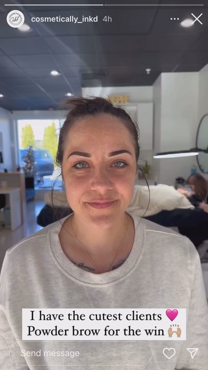 Cosmetically ink'd - Powder brows at Cosmetically Ink'd - Tattoo Near Me - Westchester, Illinois