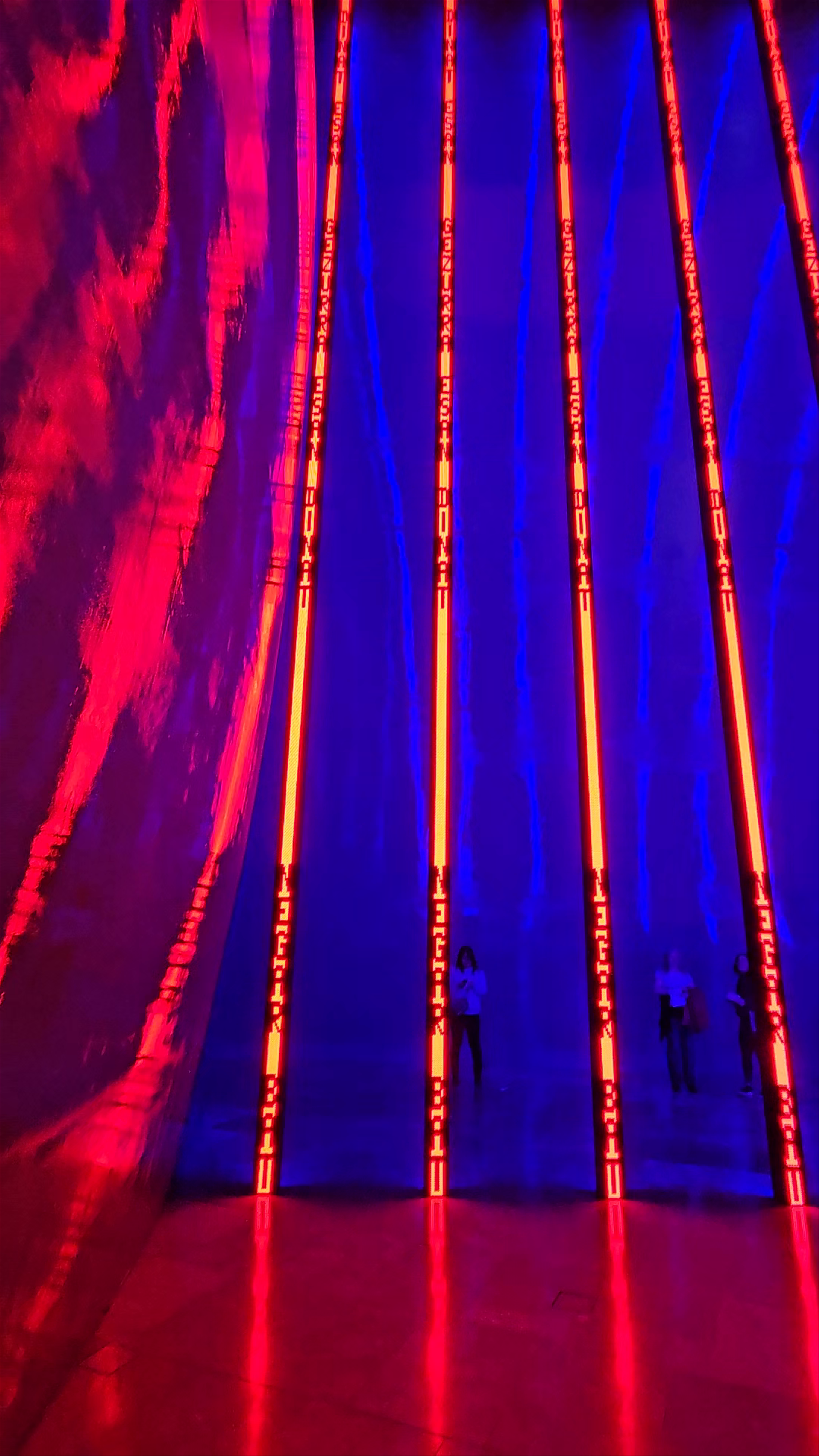 Immersive Light Art Experience at Guggenheim Museum Bilbao