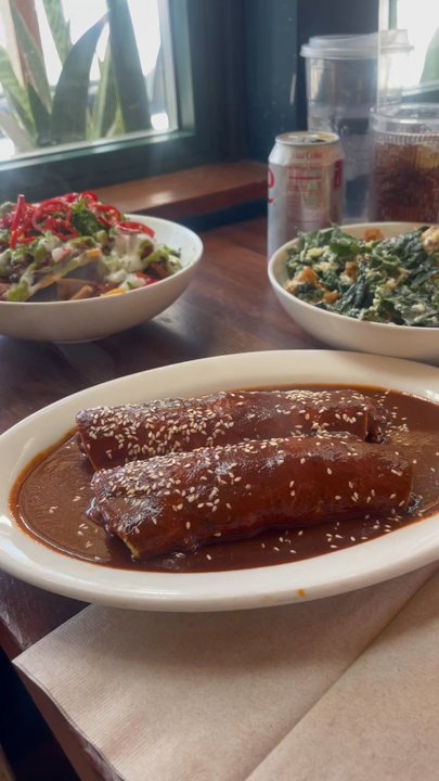 Doña - Enchiladas, nachos, and Caesar salad with anchovies - Mexican Near Me - Oakland, California