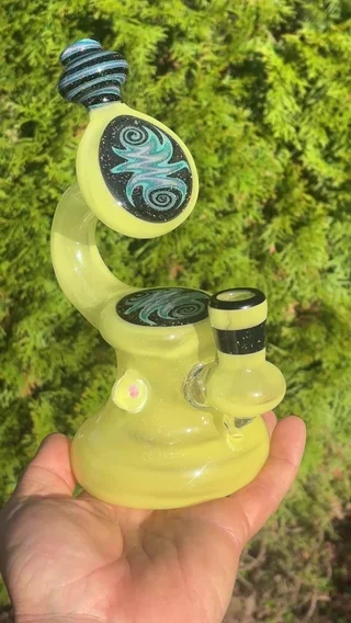 Preview pic of 14mm crushed opal rig