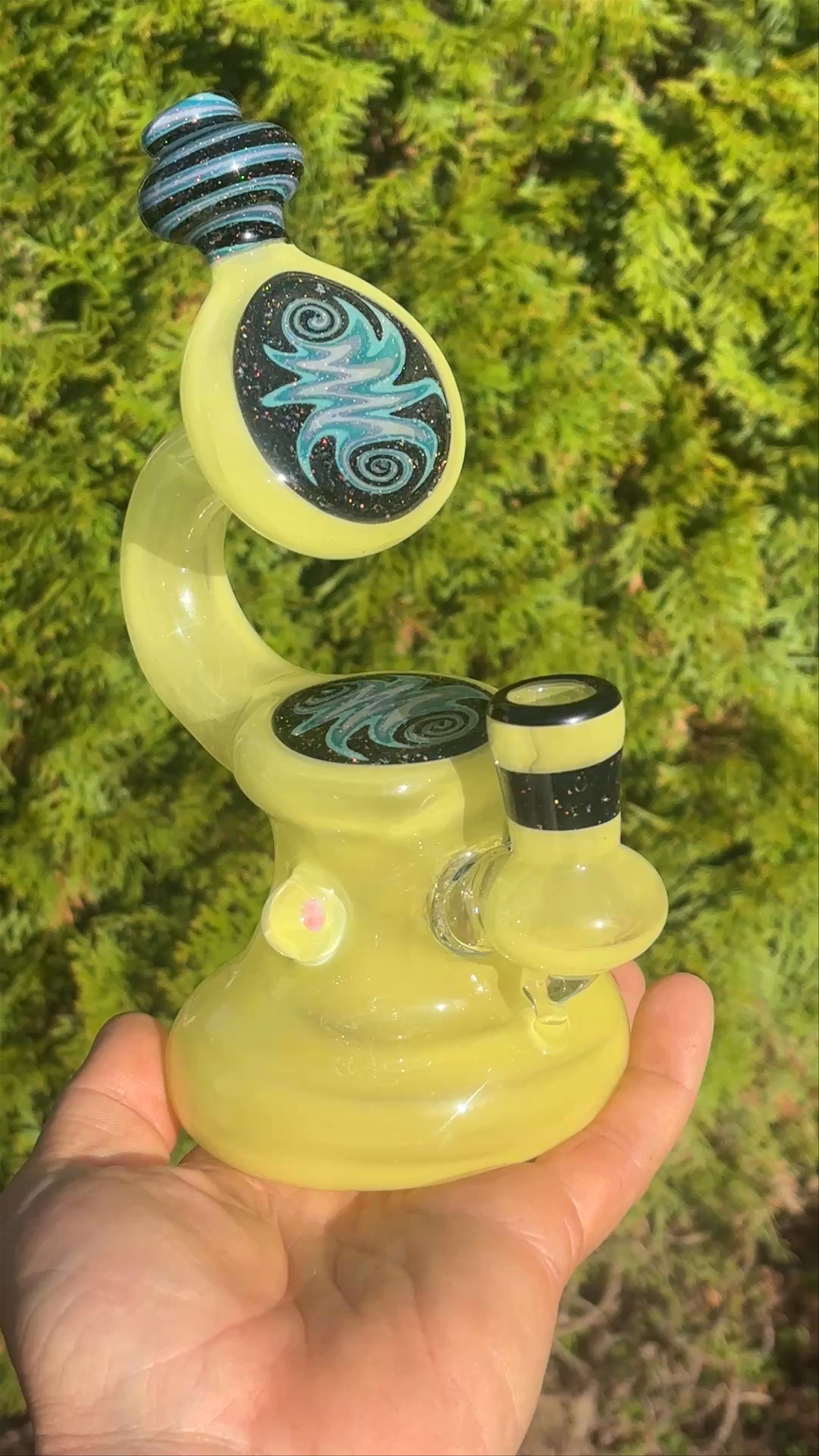 Preview pic of 14mm crushed opal rig
